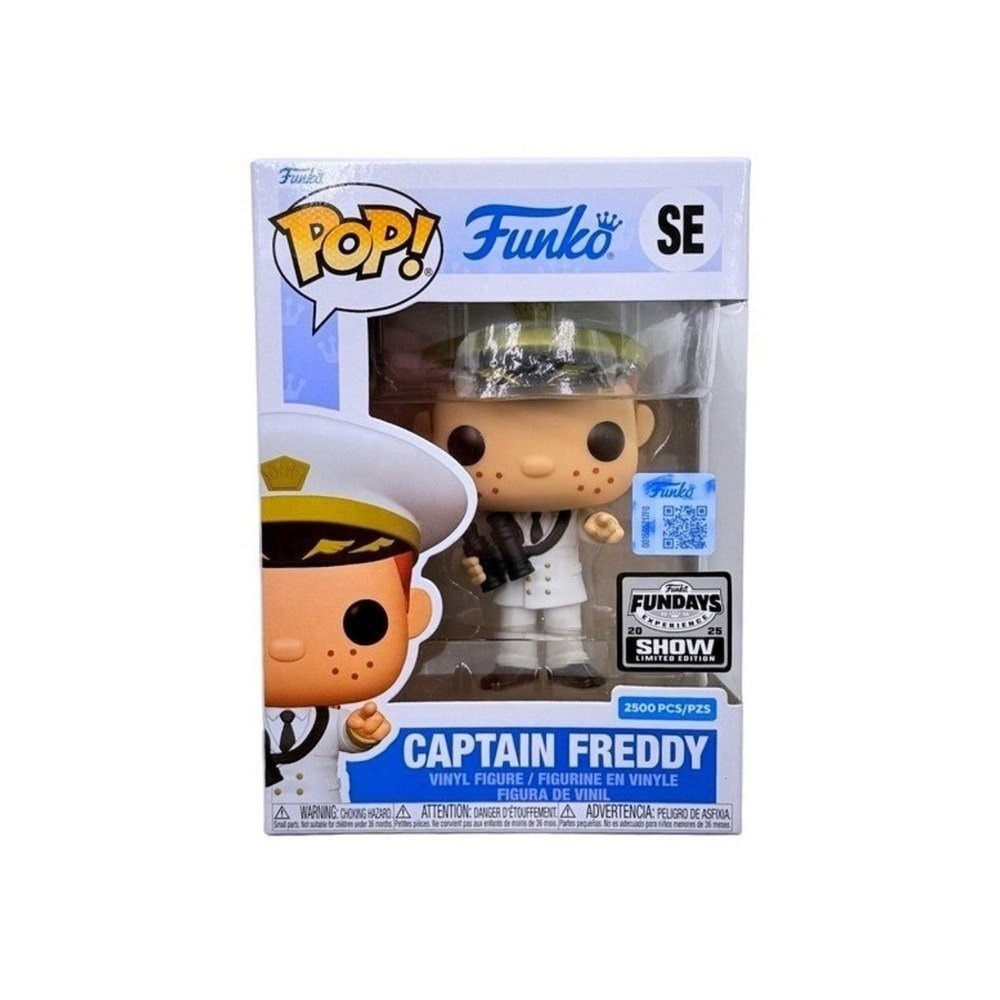 Funko Pop Captain Freddy SE 2025 Fundays Show Exclusive Limited 2500 PCS
